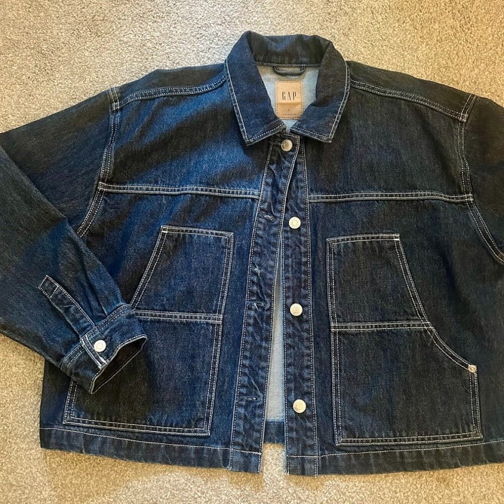 GAP CROPPED DENIM JACKET